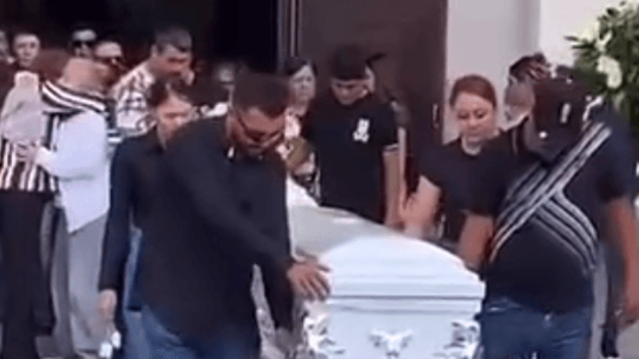 Despiden a Cindy Tamez y su familia en Montemorelos