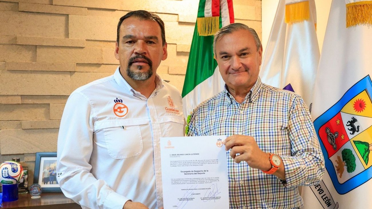 Designan nuevo encargado de despacho de deportes en Guadalupe