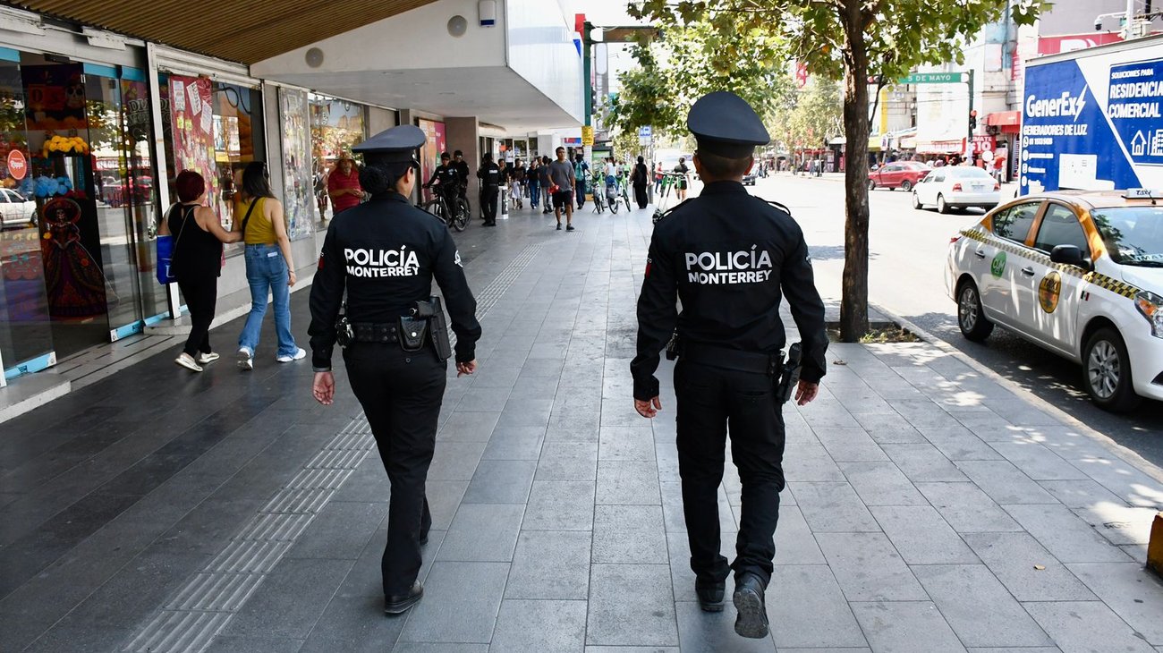 Refuerzan vigilancia en zona centro por compras escolares