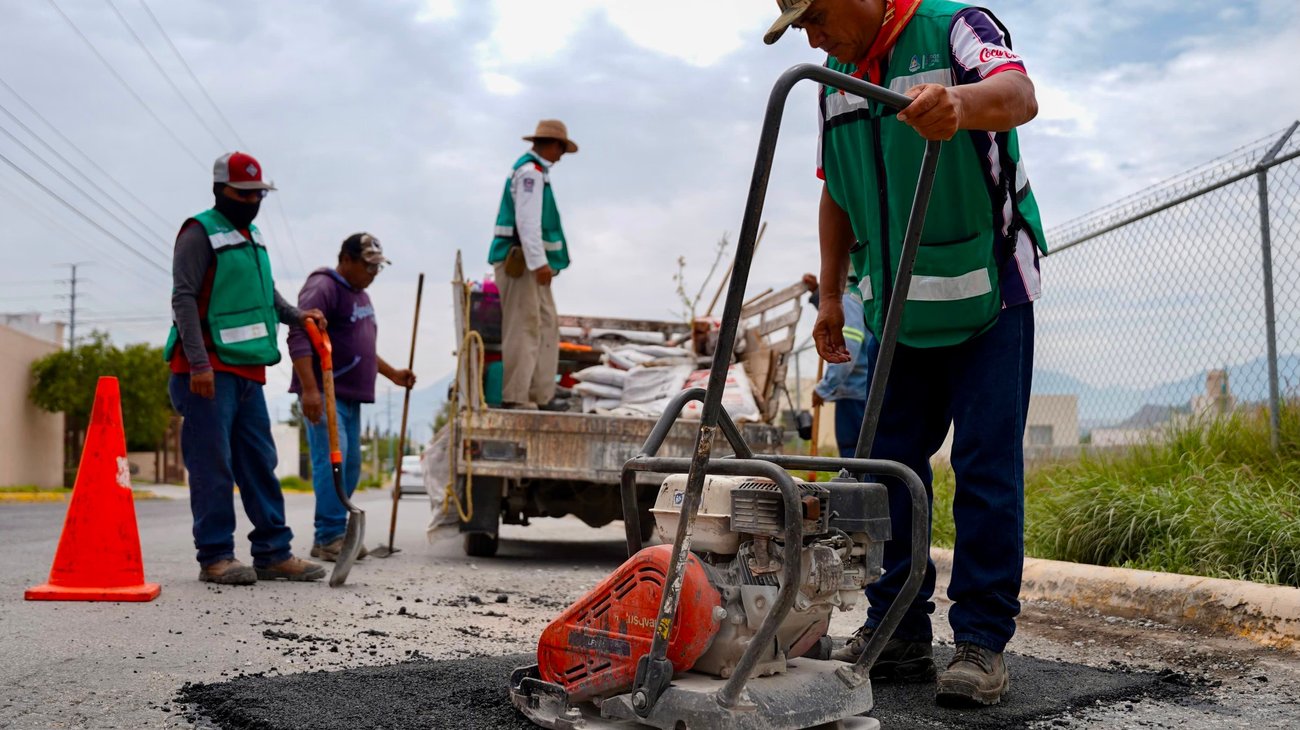 Ramos Arizpe supera los 600 baches reparados durante julio