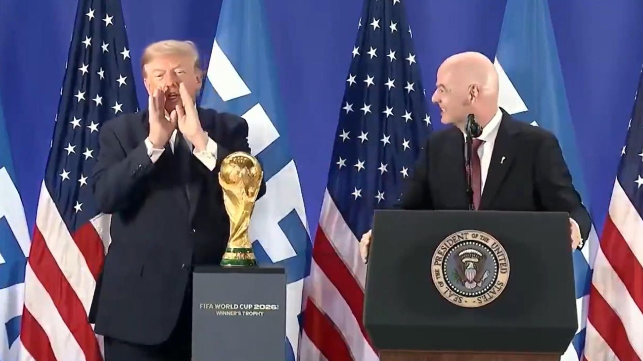 Trump celebra el 'éxito' del Mundial y elogia a Infantino