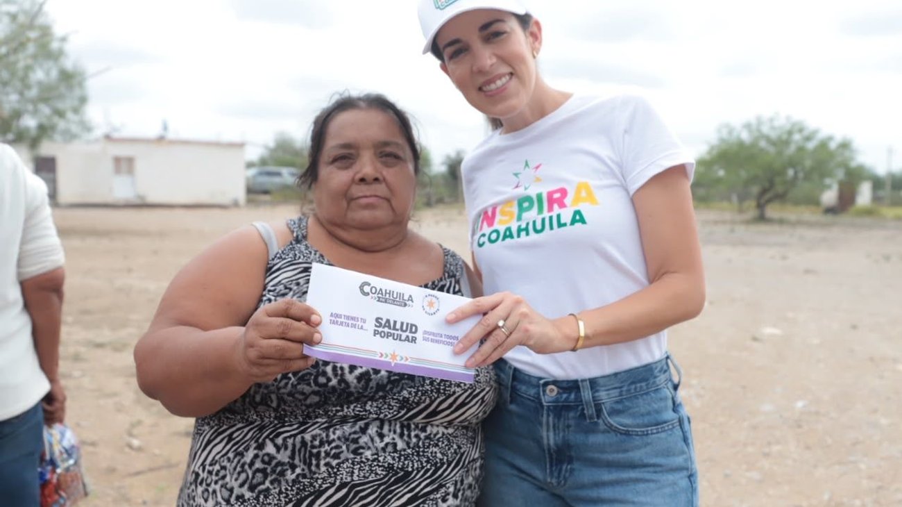 Lleva INSPIRA apoyos a comunidades rurales de Coahuila