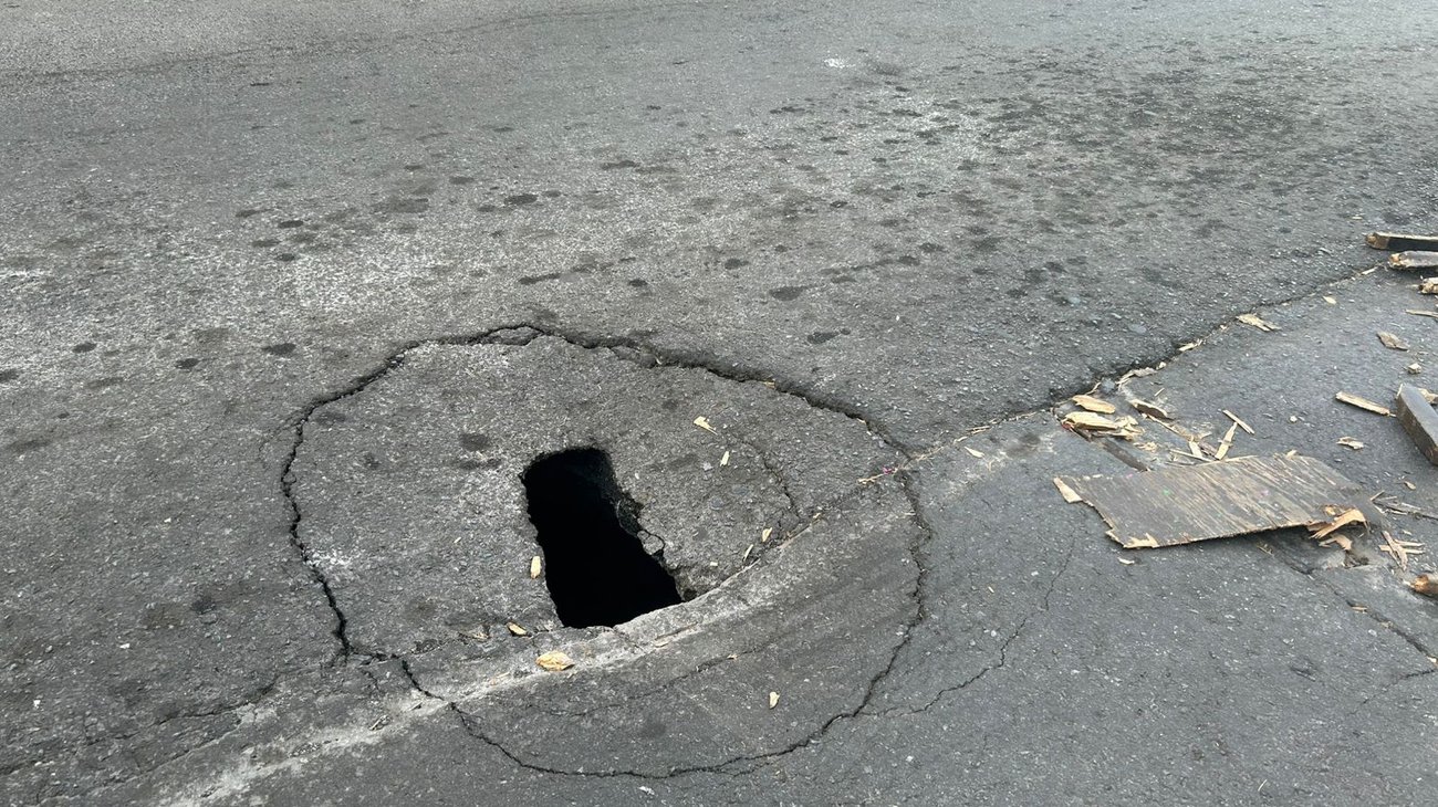 Hundimiento en la Independencia preocupa a vecinos