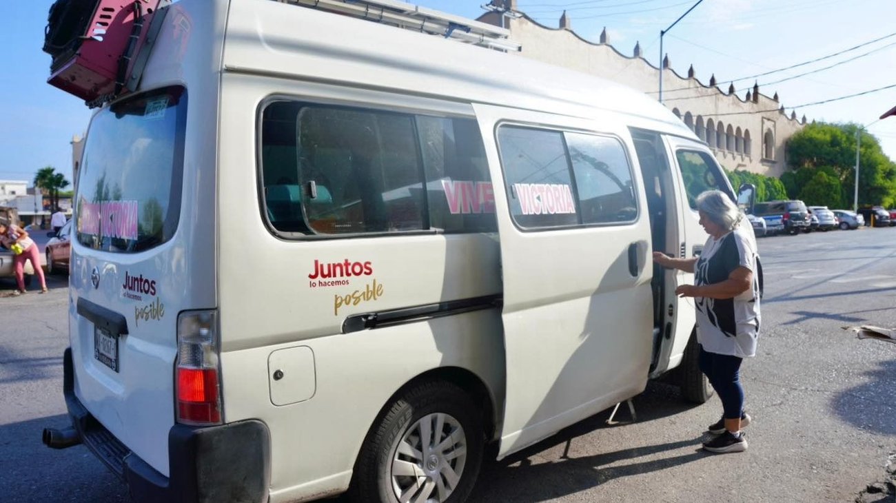 Se suman ‘combis’ al servicio del transporte en Nuevo Laredo