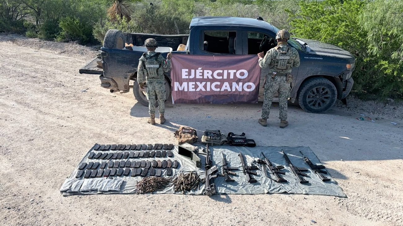 Decomisan armamento y vehículo durante patrullajes en Parás