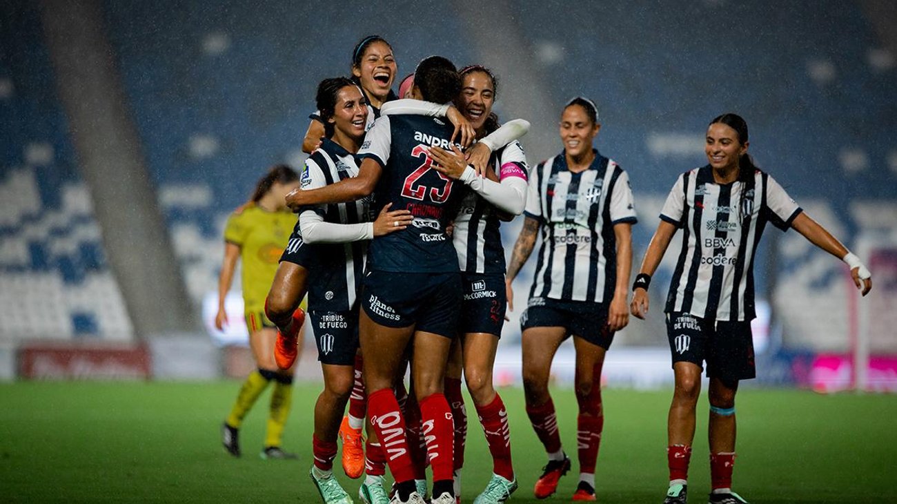 Rayadas vence al América y se confirma como líder del Apertura