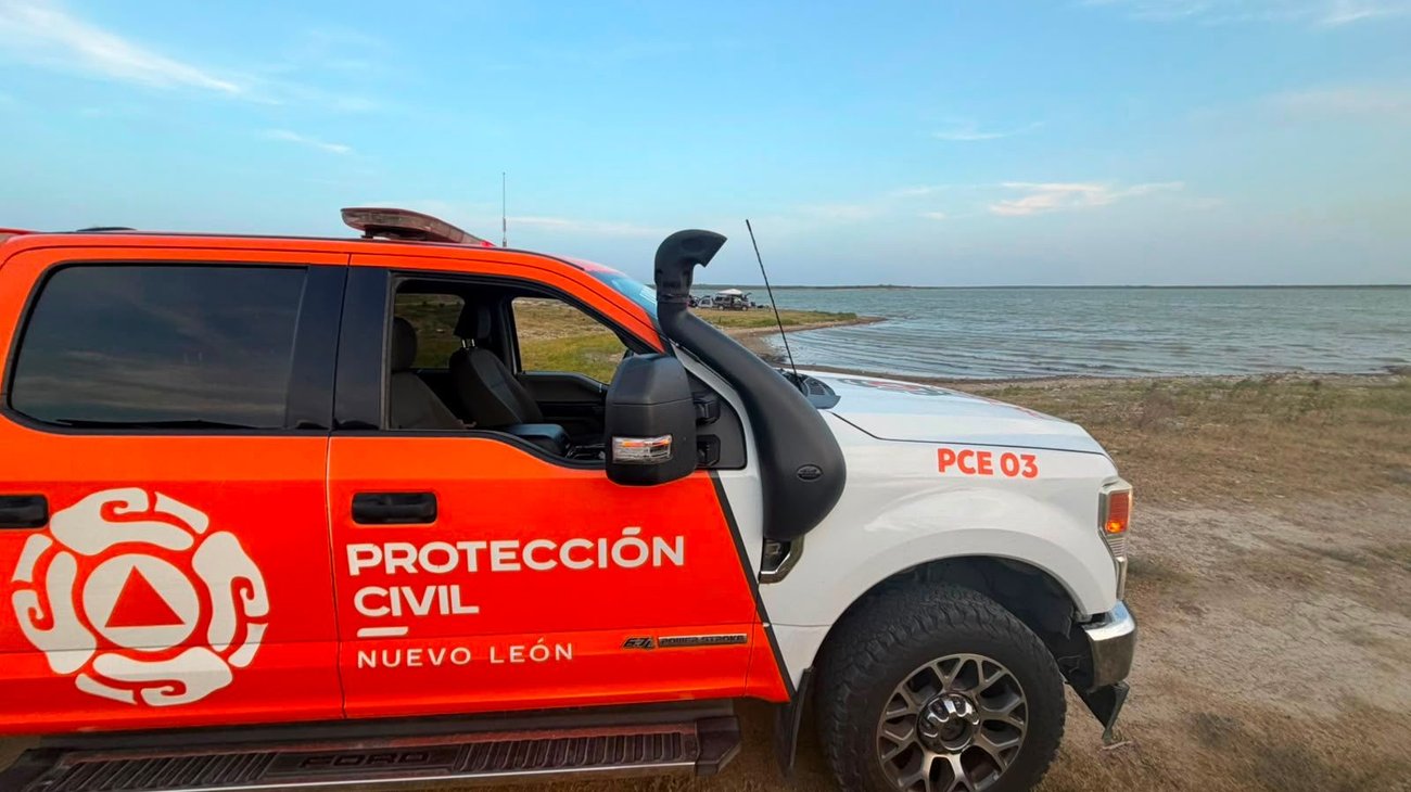 Buscan a hombre que desapareció tras caer a presa El Cuchillo