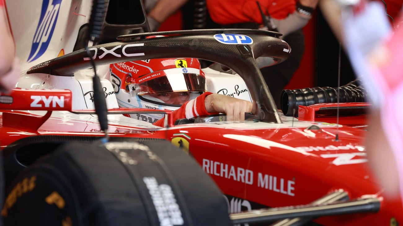 Charles Leclerc lidera los Libres 1 del Gran Premio de México