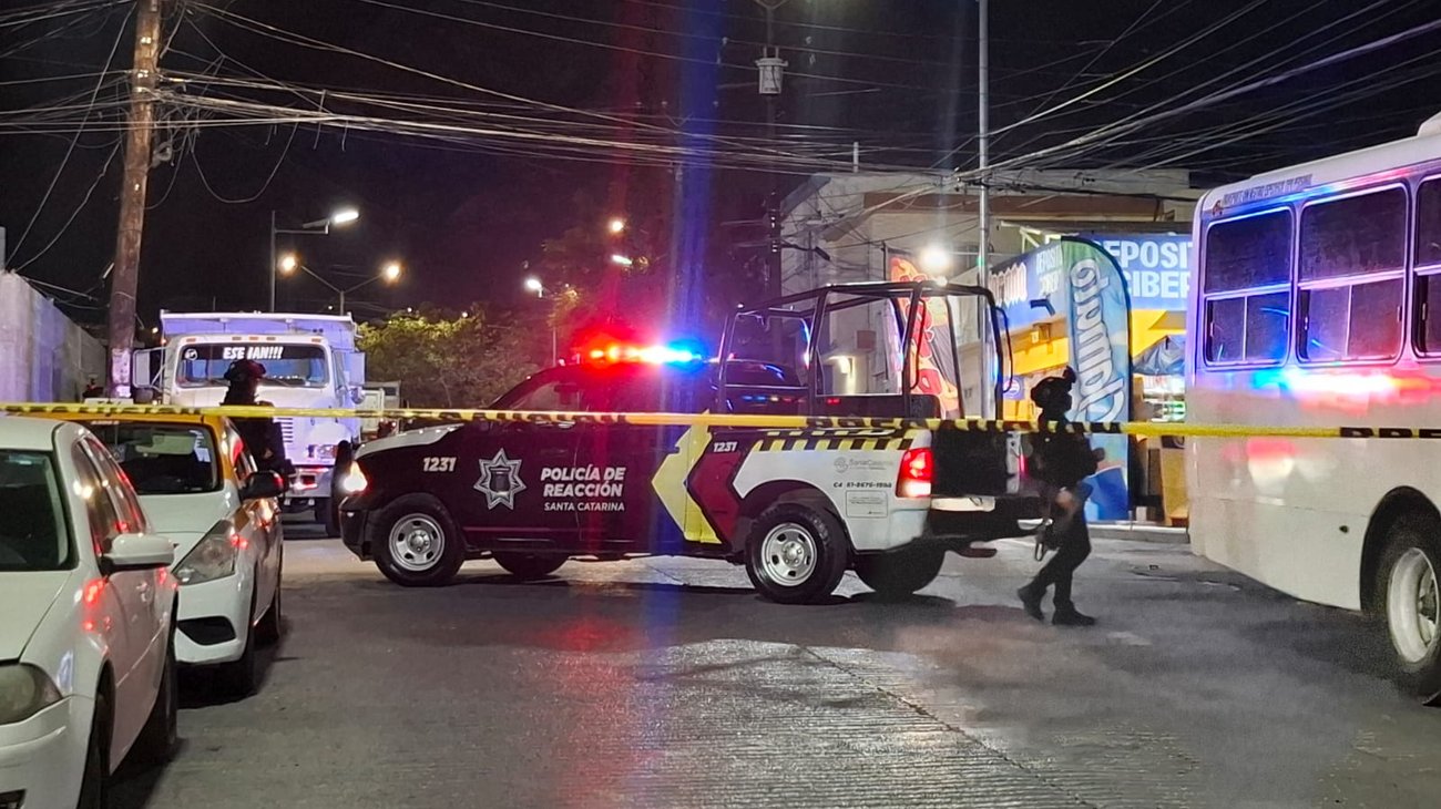 Ataque a balazos deja un hombre sin vida en Santa Catarina