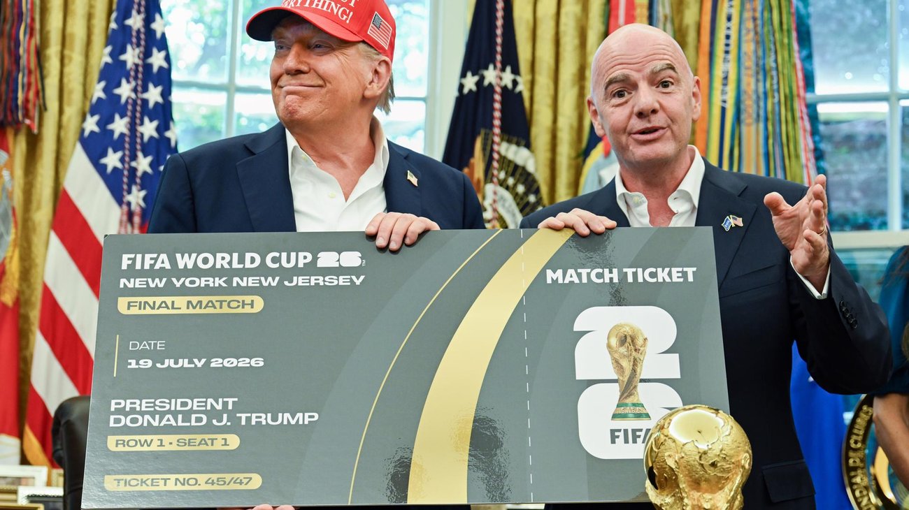 Trump dice que 'no pagaría' los caros boletos del Mundial