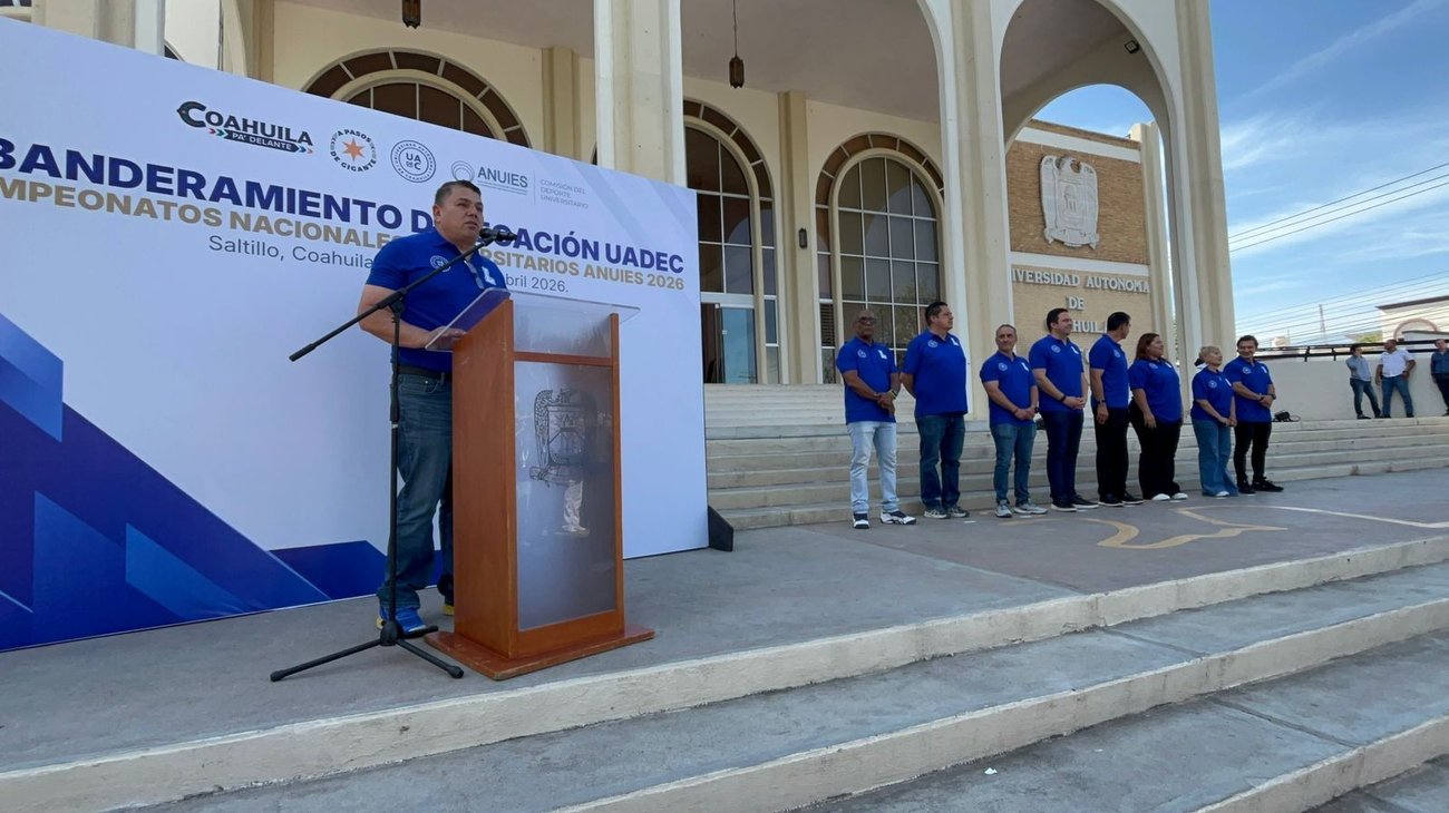 Abanderada en Campeonatos Nacionales Universitarios ANUIES 2026