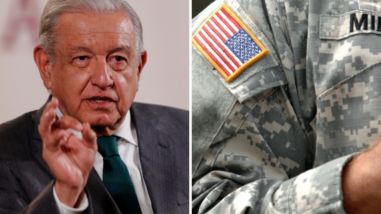 Militares estadounidenses en México no viola soberanía: AMLO