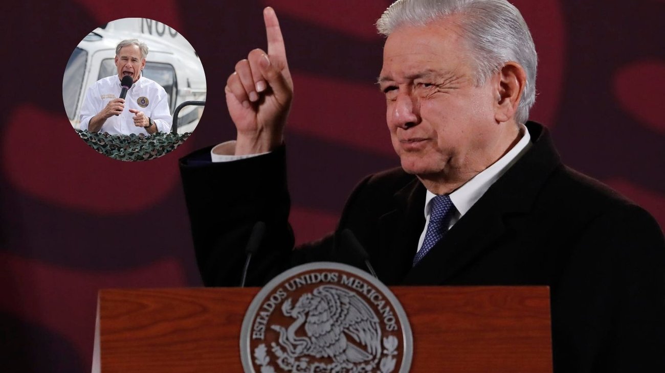 AMLO califica de 'politiquería' campamento militar de Texas