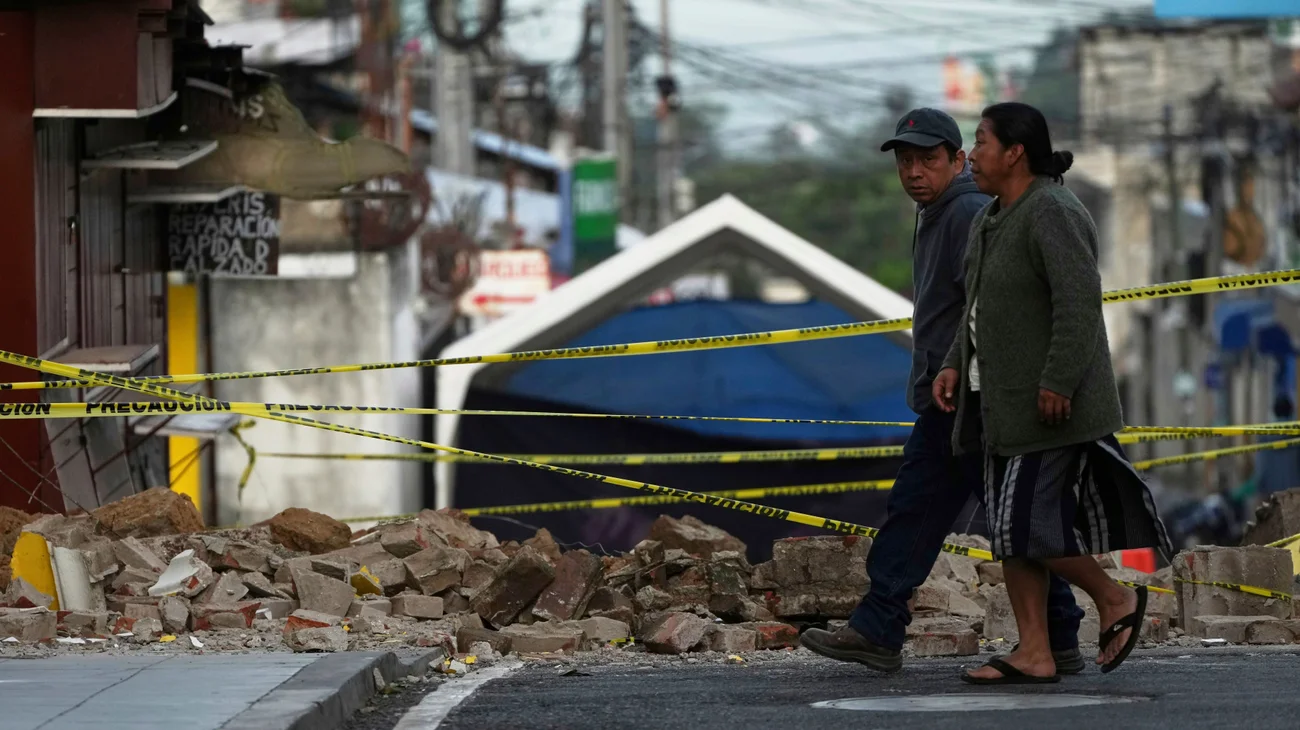 Sismos en Guatemala dejan al menos cinco muertos y graves daños