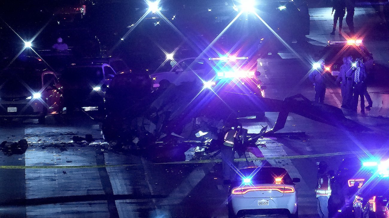 Helicóptero se estrella en California; hay 3 heridos graves