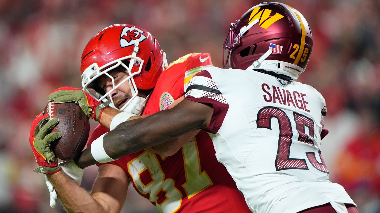 Chiefs vencen 28-7 a Commanders en el cierre de la Semana 8