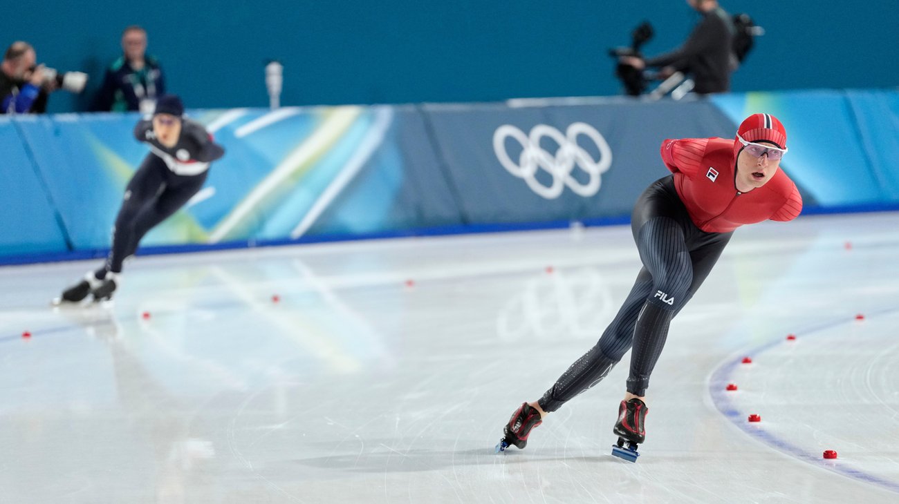 Eitrem gana oro y rompe récord en 5 mil metros