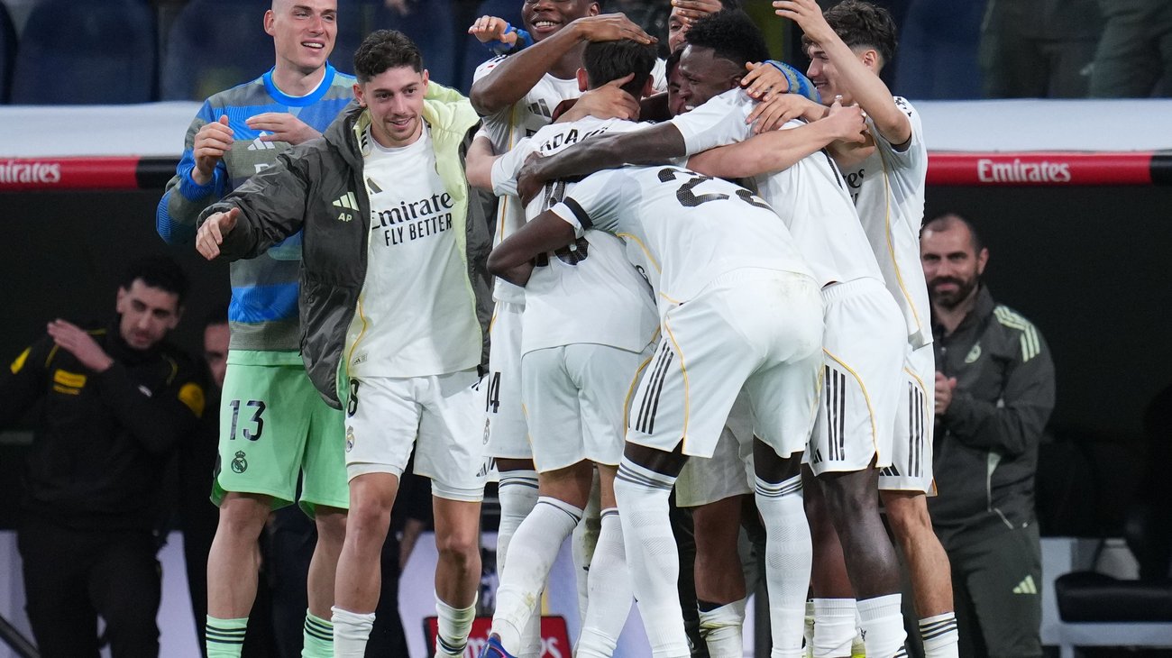 Real Madrid golea 4-1 al Elche en el Santiago Bernabéu