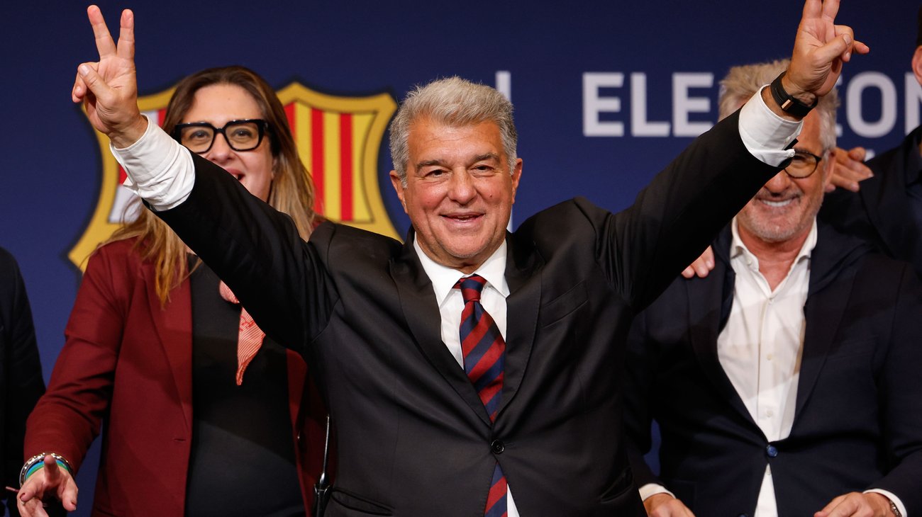 Laporta es reelegido presidente del Barcelona