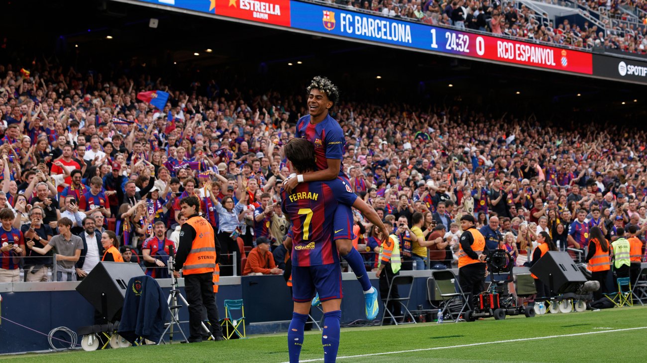 Brilla Yamal con doble asistencia y acerca al Barcelona al título