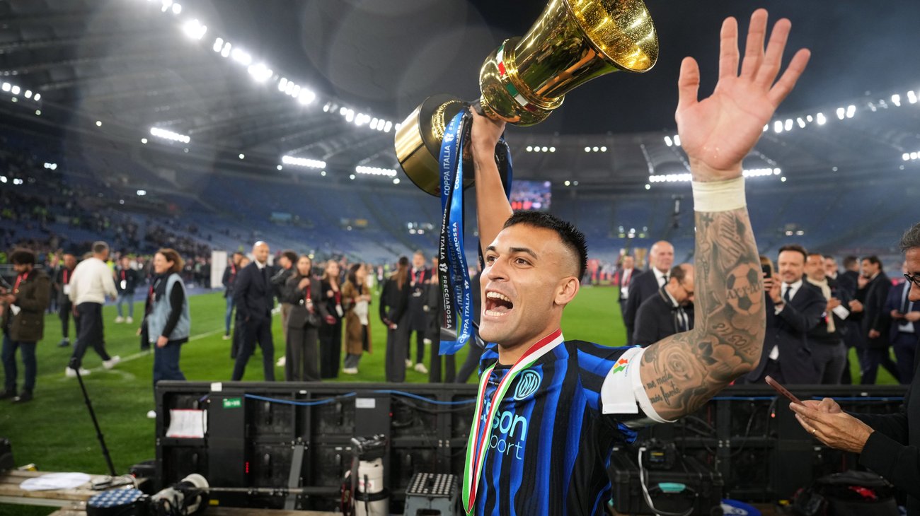 Inter de Milán conquista Coppa Italia ante Lazio