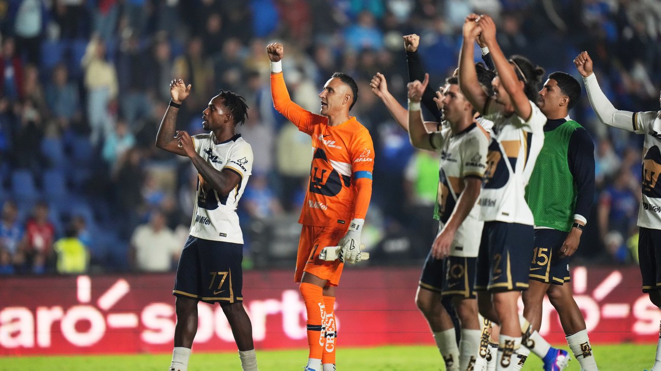 Keylor Navas salva a Pumas y deja abierta la final ante Cruz Azul