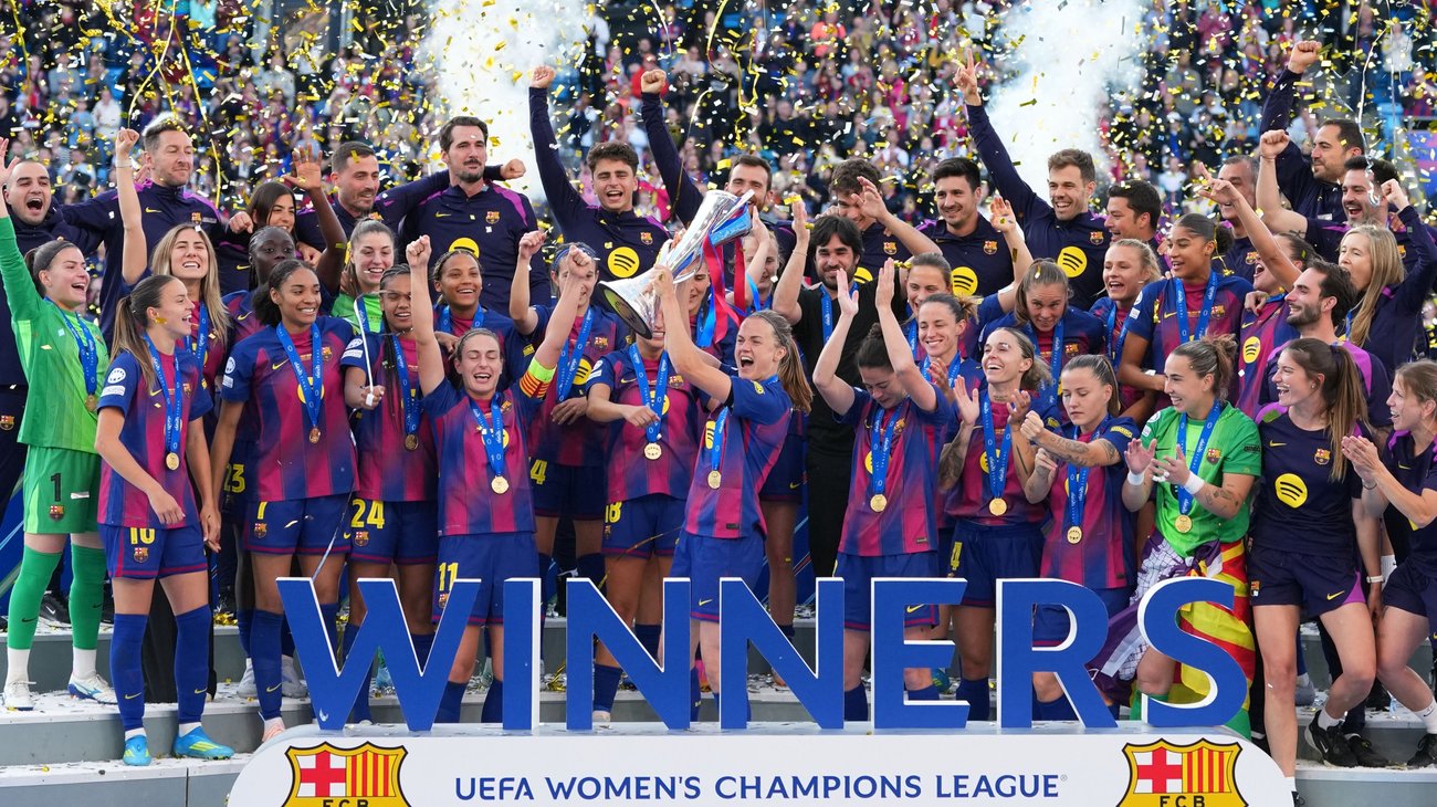 Barcelona golea a Lyon y conquista su cuarta Champions femenil