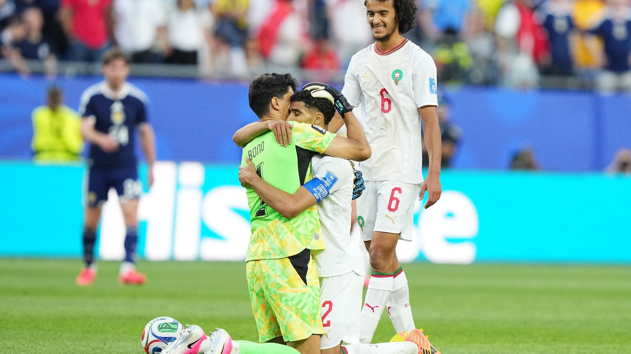 Marruecos vence a Escocia y lidera provisionalmente el Grupo C