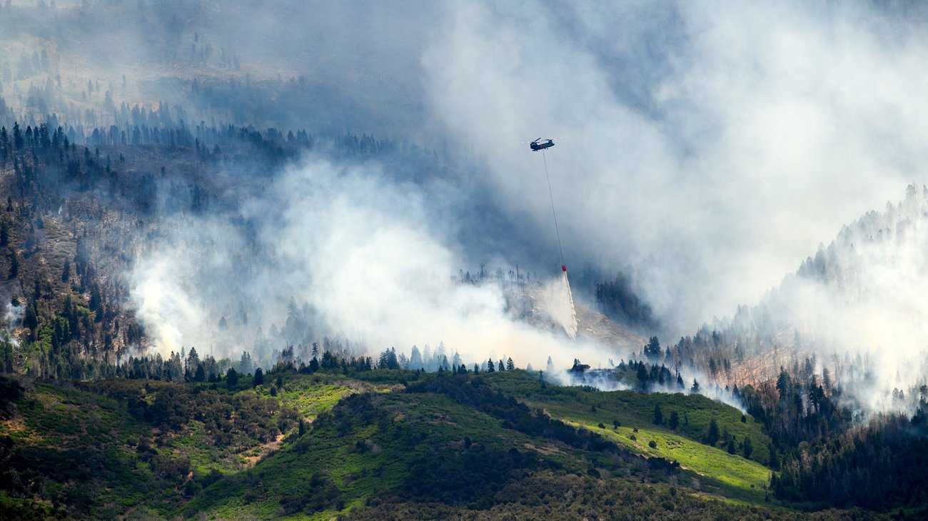 Mueren tres bomberos en incendios forestales al oeste de EUA