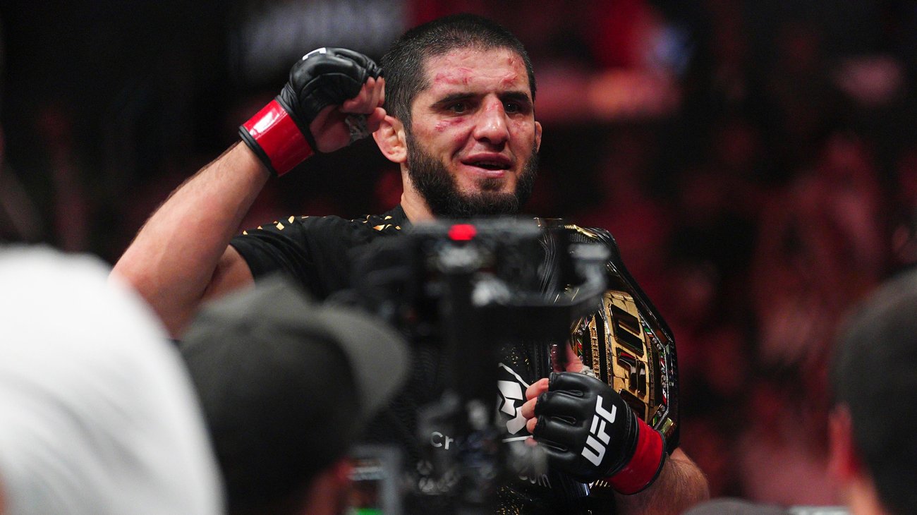 Islam Makhachev retiene cinturón wélter y logra récord en UFC 330