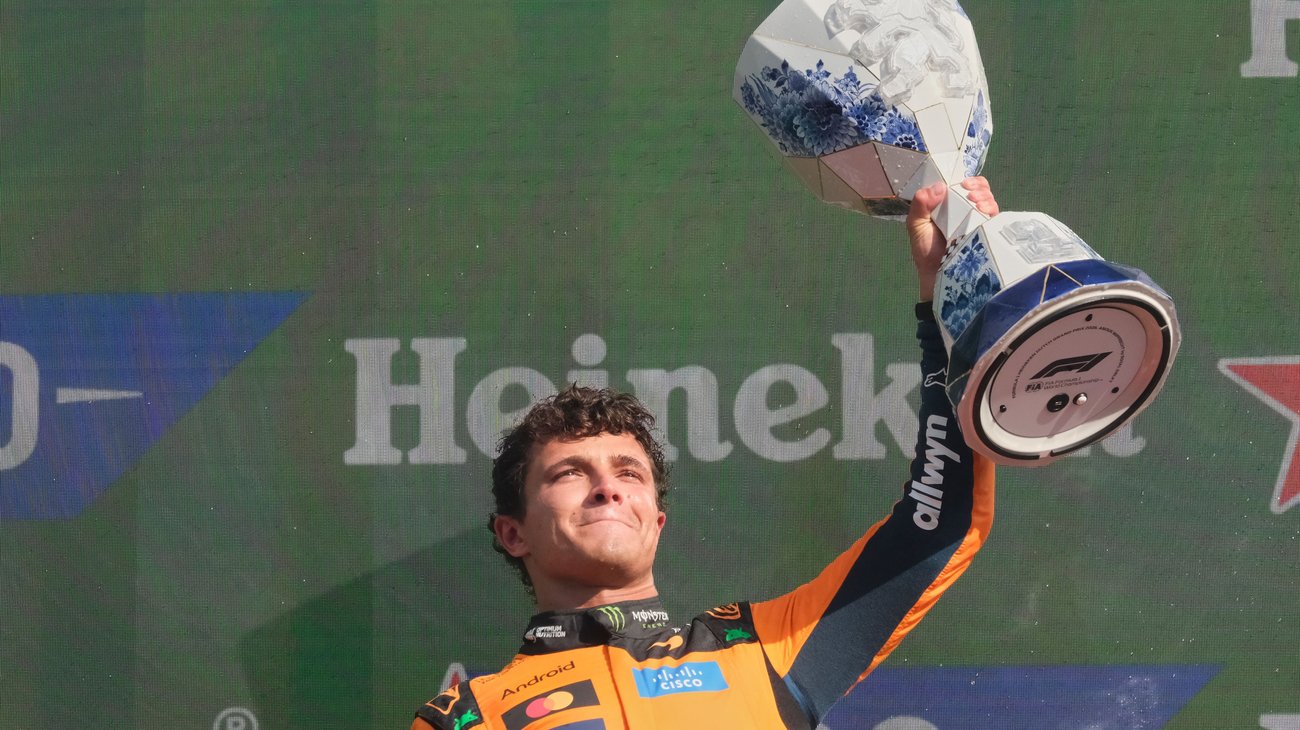 Lando Norris gana el último Gran Premio de Países Bajos