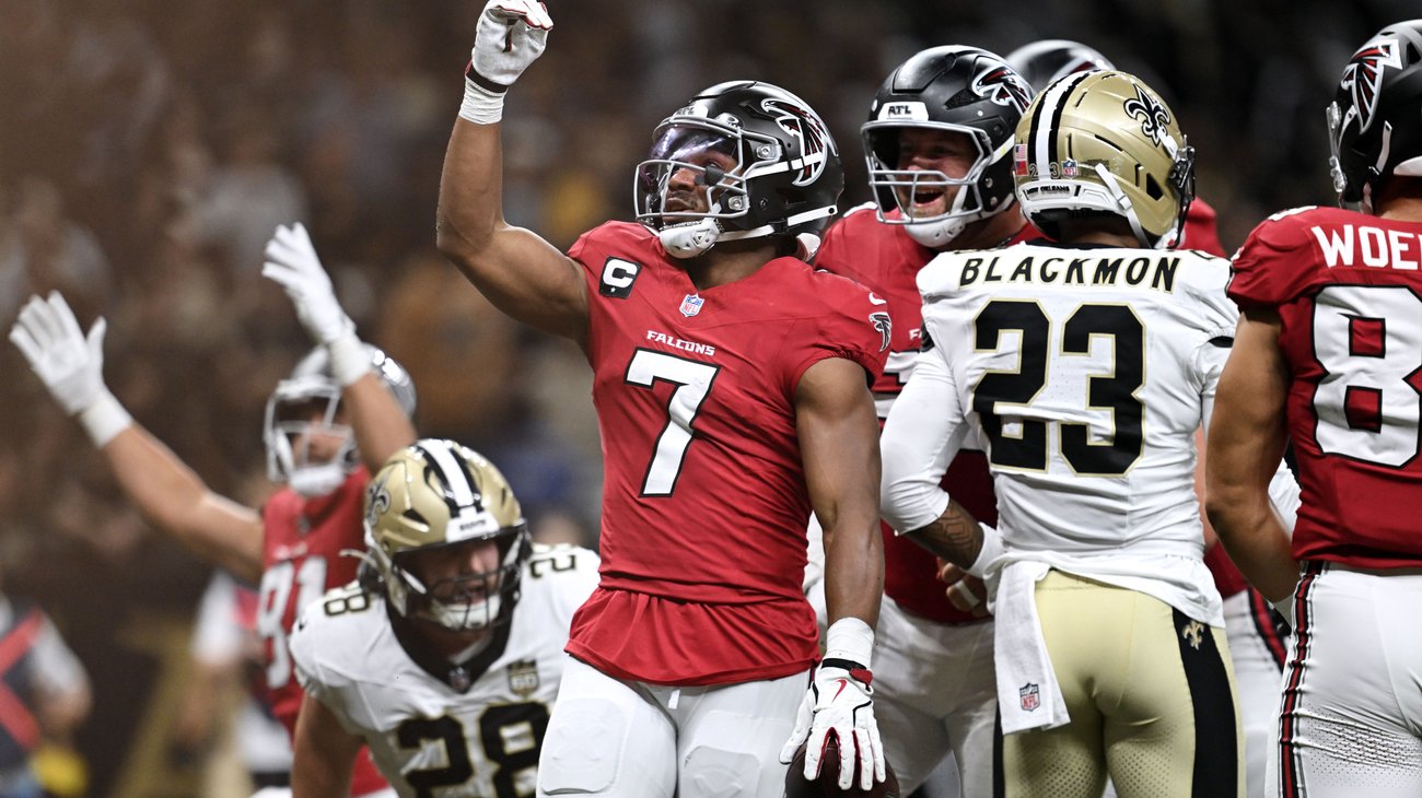 Dominan Falcons a Saints en noche de homenaje a Katrina
