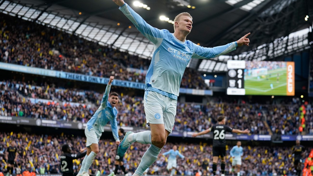 Manchester City sigue imparable y Haaland lidera los goles