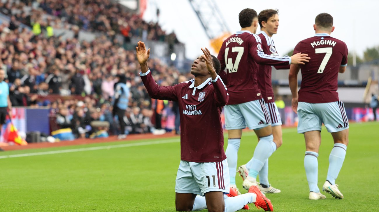 Aston Villa acaba con el paso perfecto del Manchester City
