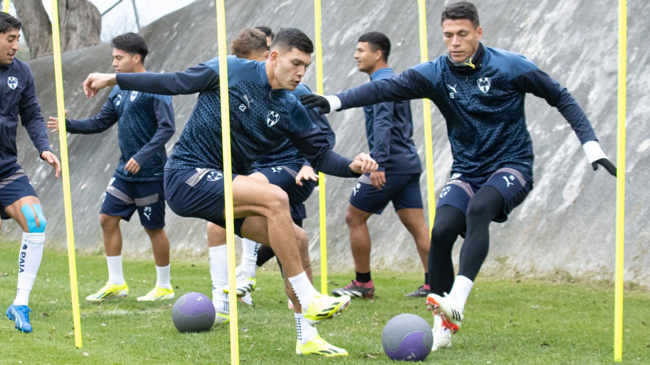 Regresa Rayados a entrenar; recupera jugadores lesionados