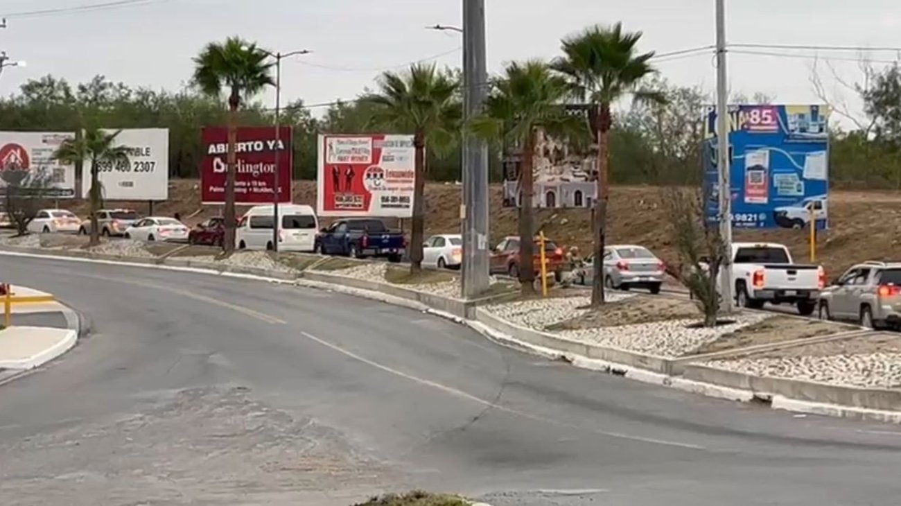 Afluencia causa retrasos en Puente Internacional Reynosa-Hidalgo