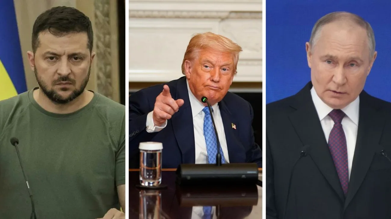 Analiza Trump invitar a Zelensky a su reunión con Putin en Alaska