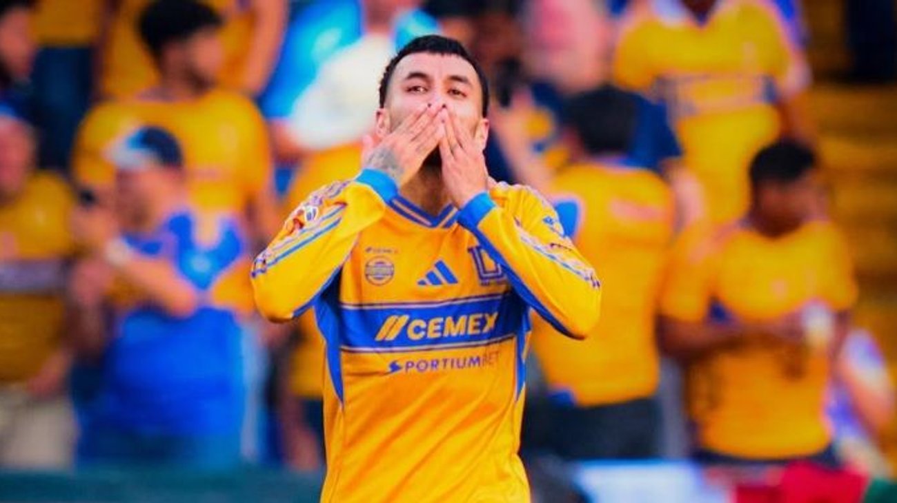 Ángel Correa se convierte en histórico de Tigres