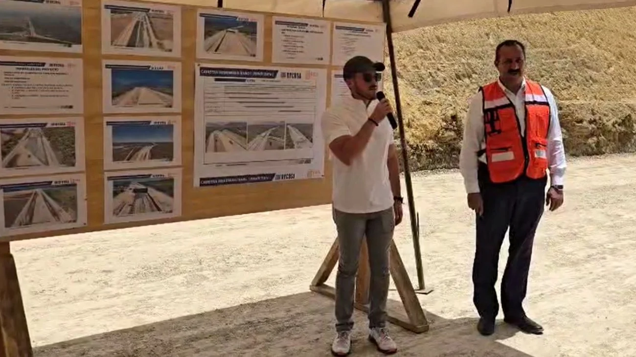 Anuncia Samuel nueva carretera que conectara a la Presa León