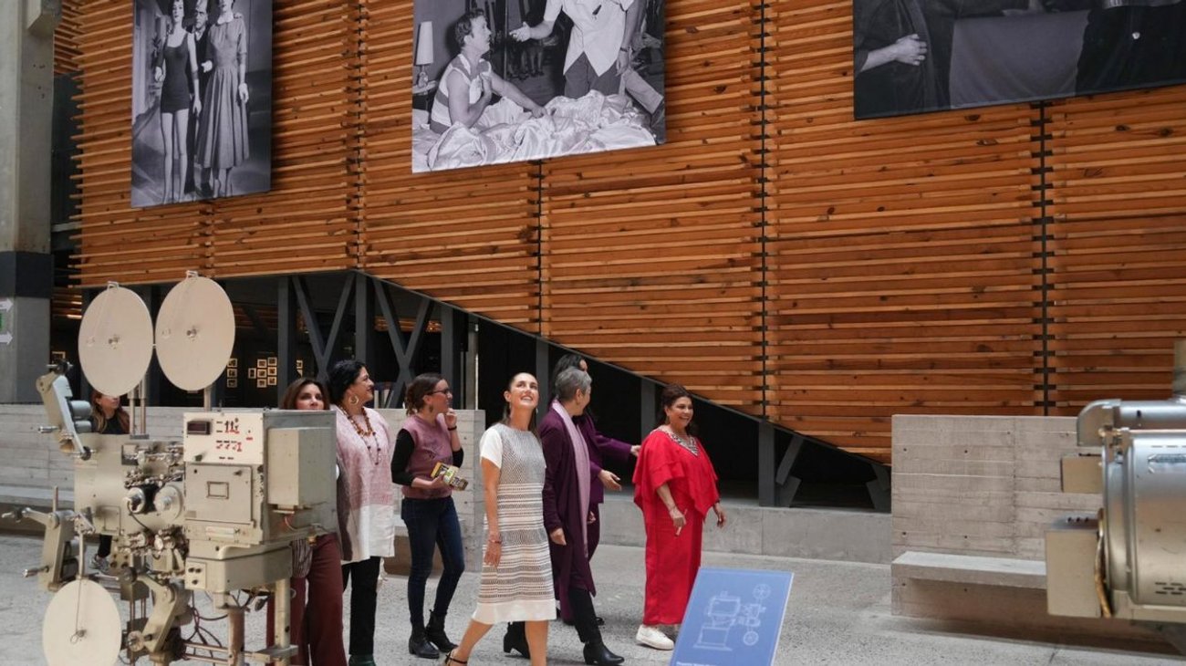 Anuncia Sheinbaum apertura de Cineteca de Chapultepec en agosto