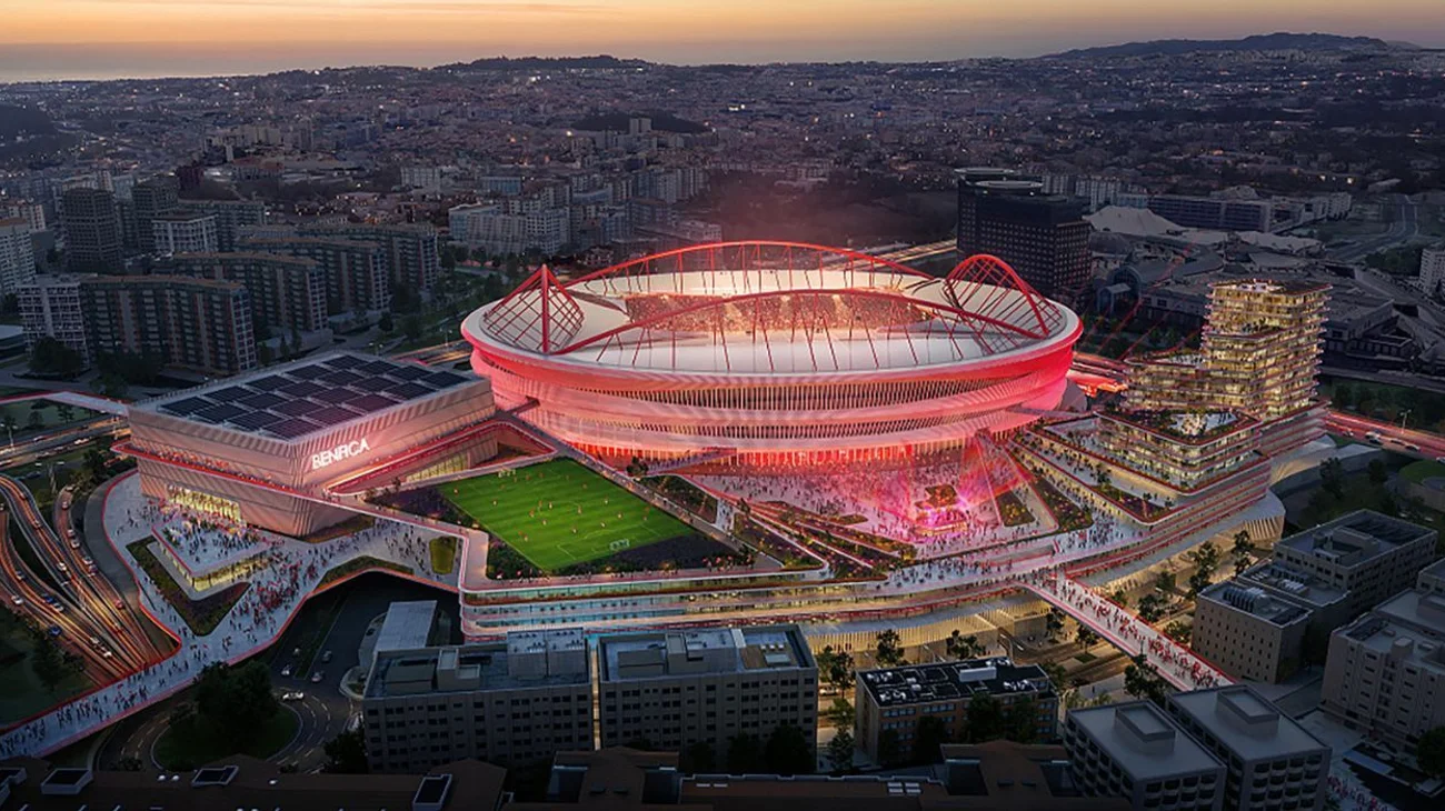 El Benfica anuncia reforma de su estadio de cara al Mundial 2030