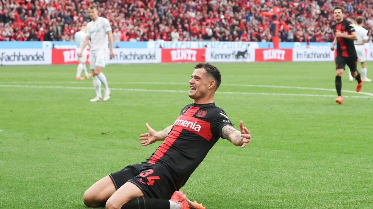 El Leverkusen se corona campeón alemán con goleada