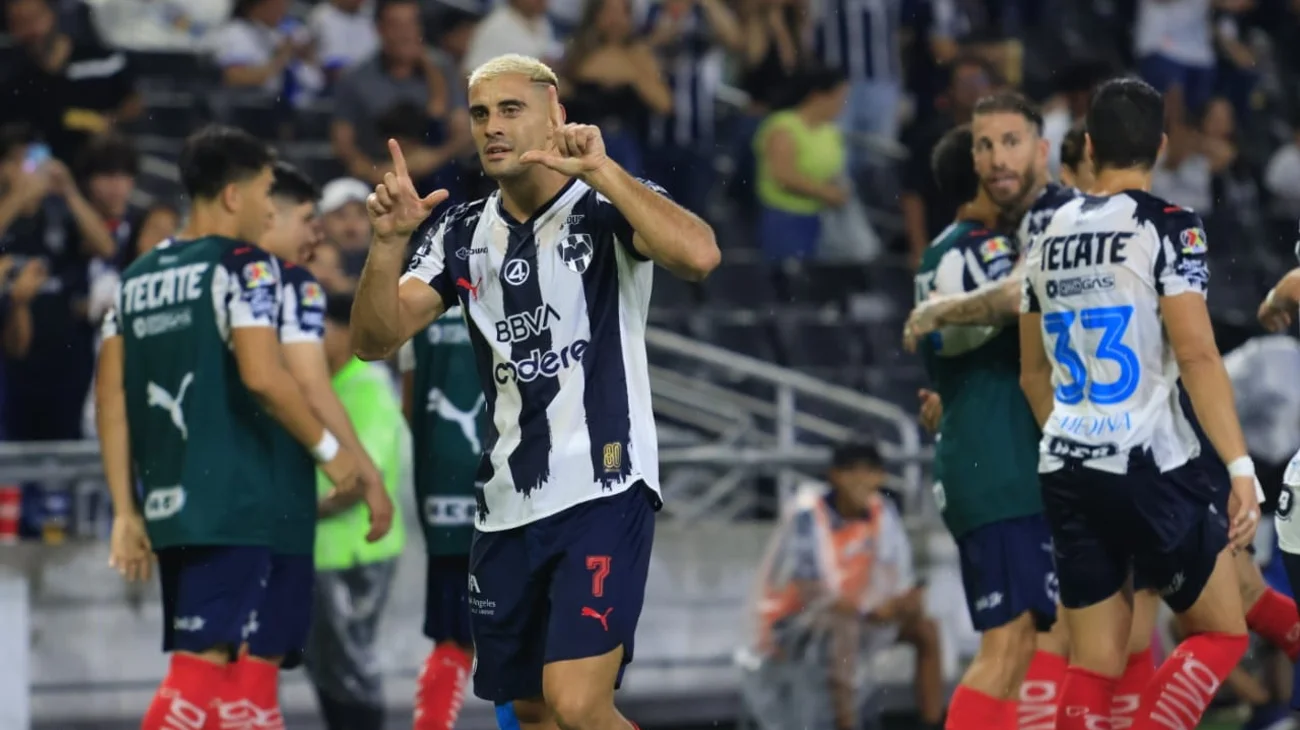 ¡Qué gusto 'Berte' así! Rayados golea 3-1 al Atlas y Germán luce