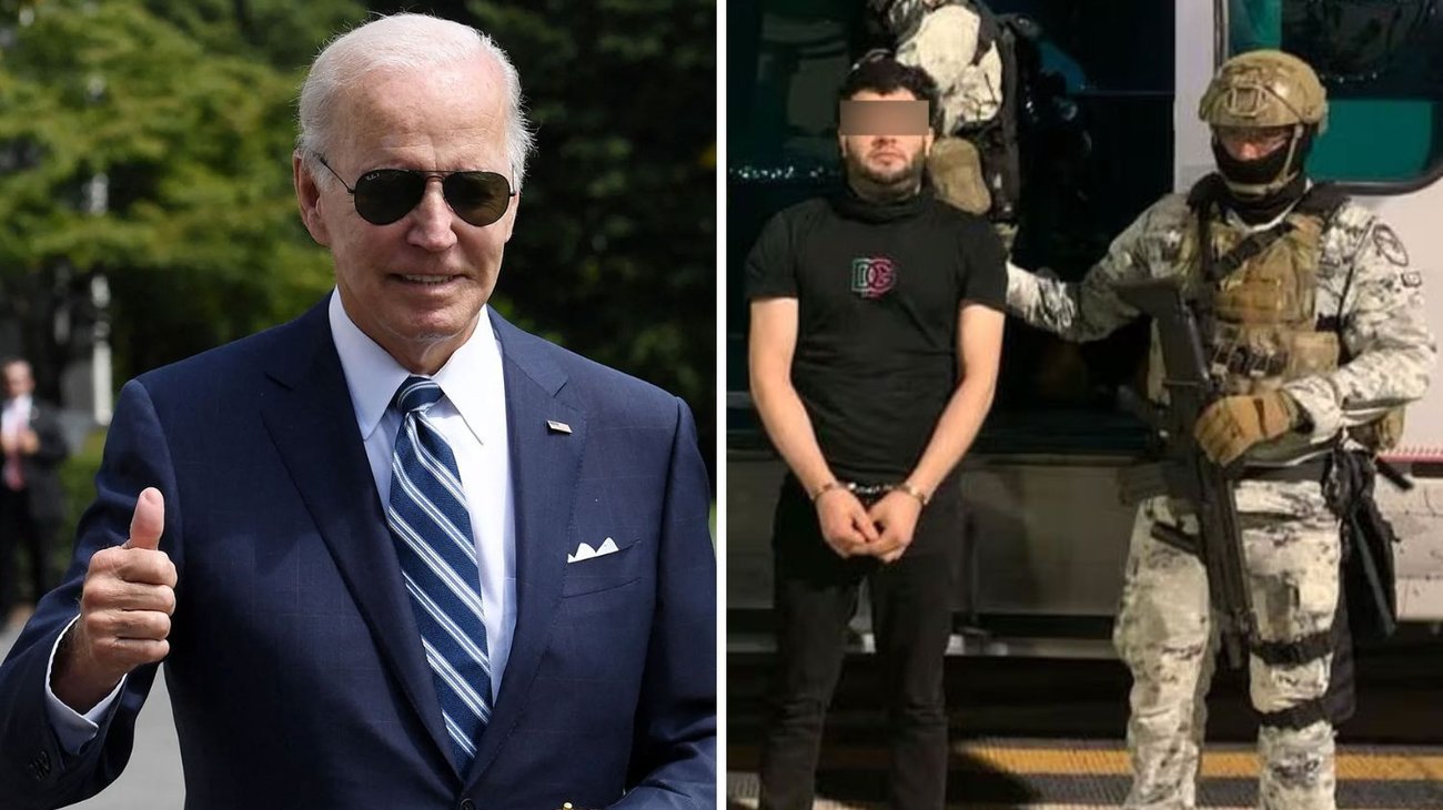Biden celebra detención de jefe de seguridad de Los Chapitos