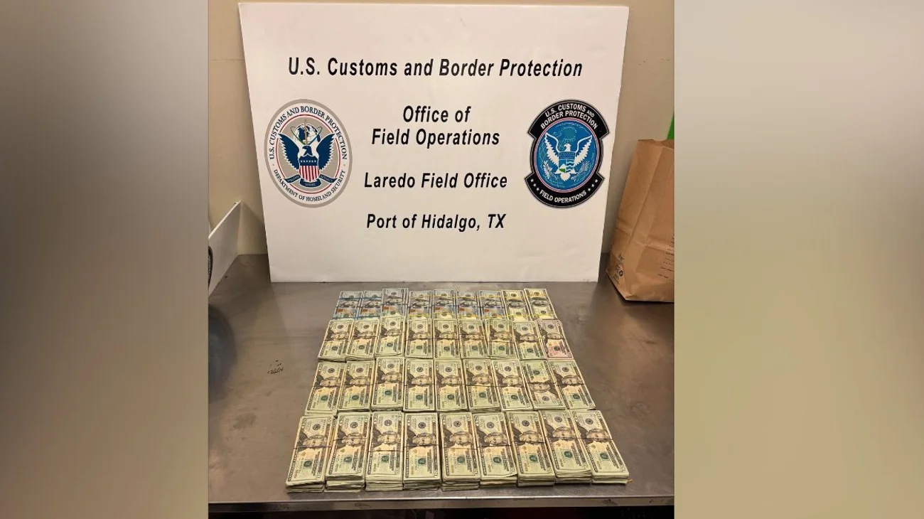 CBP incauta $177mil dólares no declarados en Puente Internacional