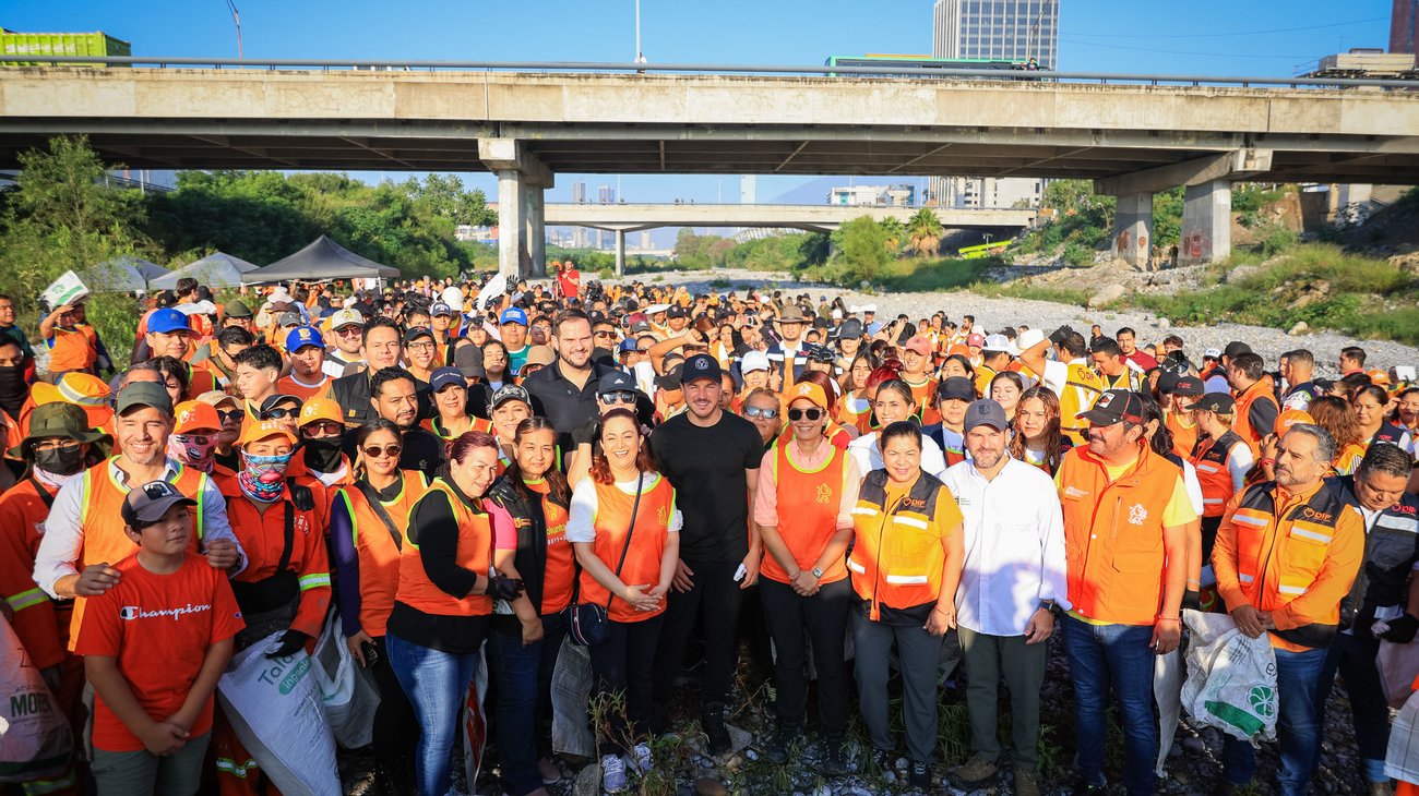Cero tolerancia a quien ensucie Río Santa Catarina: Samuel García