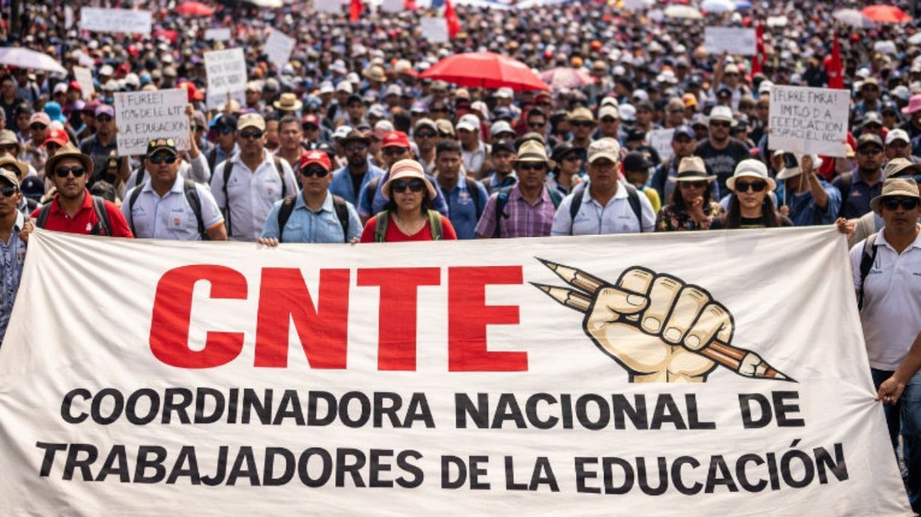 CNTE encabezará marcha y 10 movilizaciones en CDMX