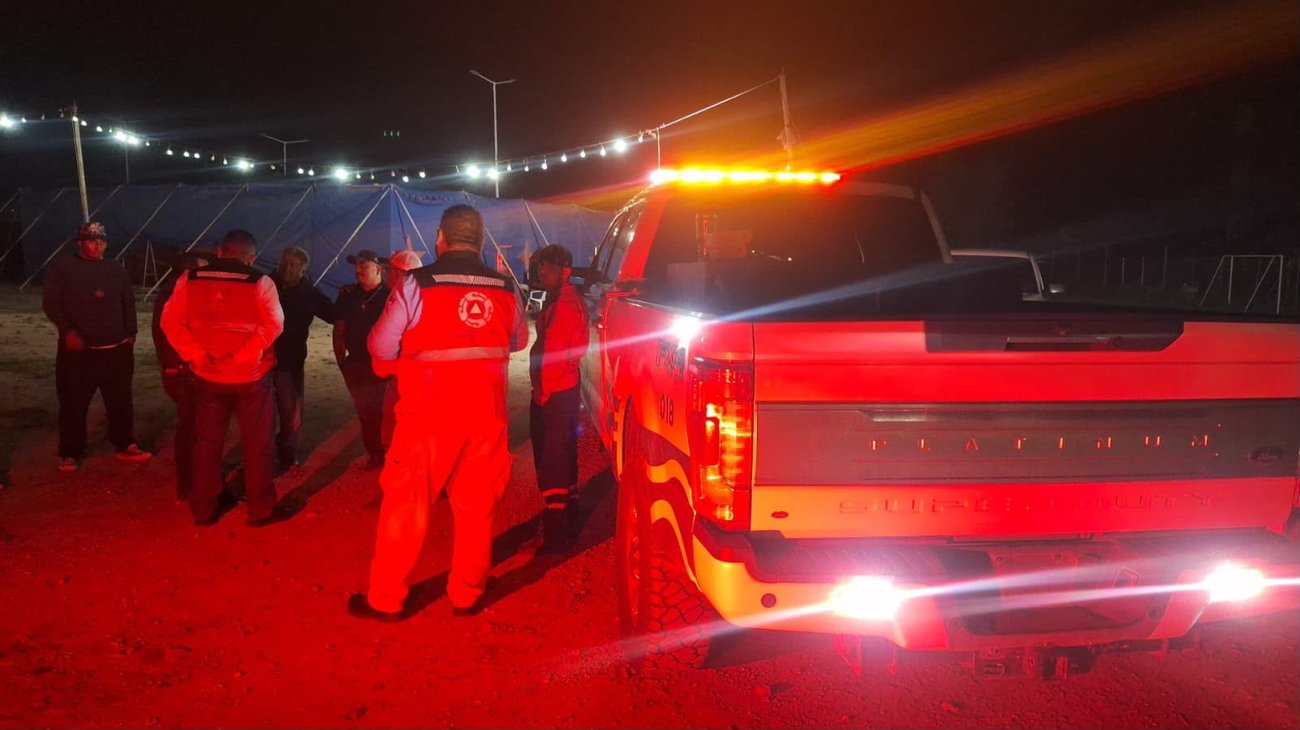 Colapsan gradas de circo en Arteaga; 14 personas fueron atendidas