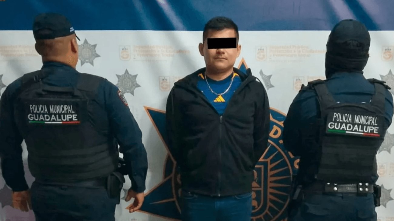 Capturan hombre con arma tras detonaciones en colonia 21 de Enero