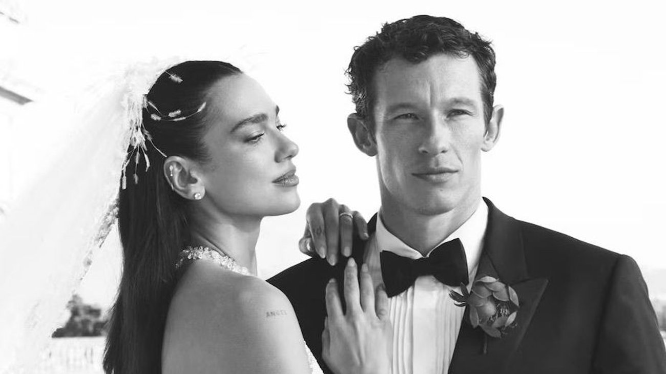 Callum Turner habla de su boda con Dua Lipa por primera vez